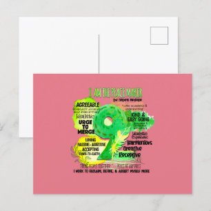 Enneagramm Typ 9 - Ich bin der Friedensstifter Postkarte