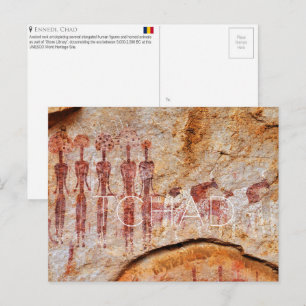 Ennedi, Tschad Reise-Postkarte Postkarte