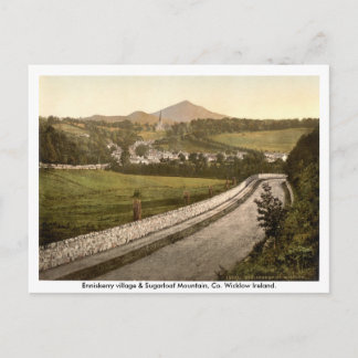 Enniskerry Village, Zuckerhut Wicklow Postkarte
