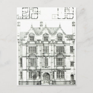 Ennismore Gardens, South Kensington Postkarte