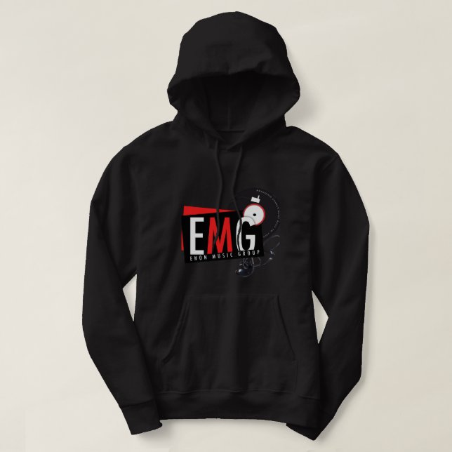 Enon Music Group Sweat - shirt à capuche masculin (Design devant)