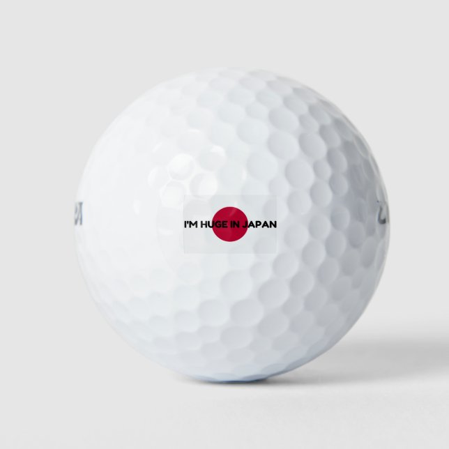 enorm in Japan Golfball (Vorderseite)