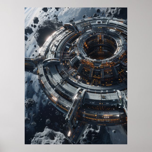 Enorme architektonische Schönheit - Atemberaubende Poster (Vorne)