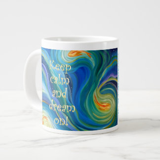 ENORME Kaffee-Tasse!  Wasser, Fisch, Zitat Jumbo-Tasse