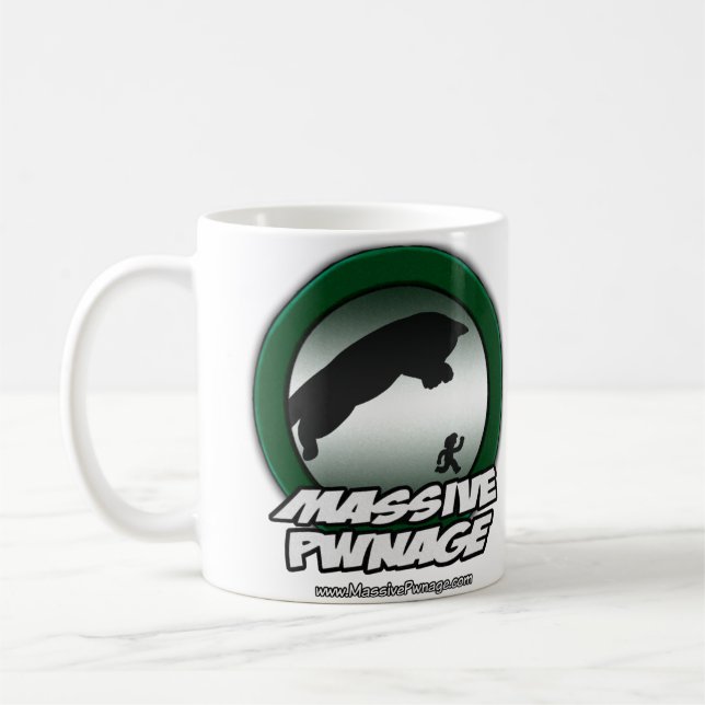 Enorme Pwnage Tasse (Links)