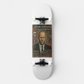 Enorme Riesen-Deckz-Kunst STRENGE REGELN Skateboard