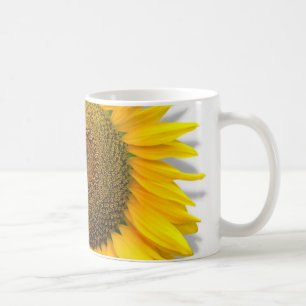 Enorme Sonnenblume, Herz innerhalb /Mug-Größe 11oz Kaffeetasse