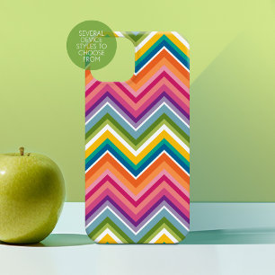 Enormes buntes Zickzack Muster Case-Mate iPhone Hülle