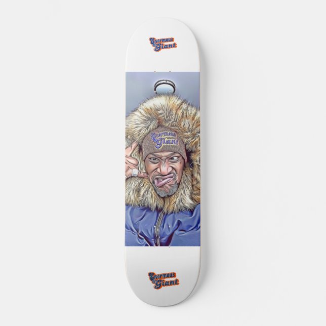 Enormous Riesenfellmantel, Albern Skateboard (Vorderseite)