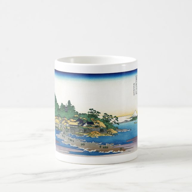 Enoshima in der Provinz Sagami Kaffeetasse (Mittel)