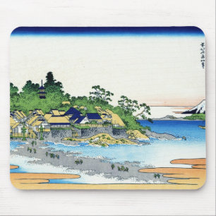 Enoshima in der Provinz Sagami Katsushika Hokusai Mousepad