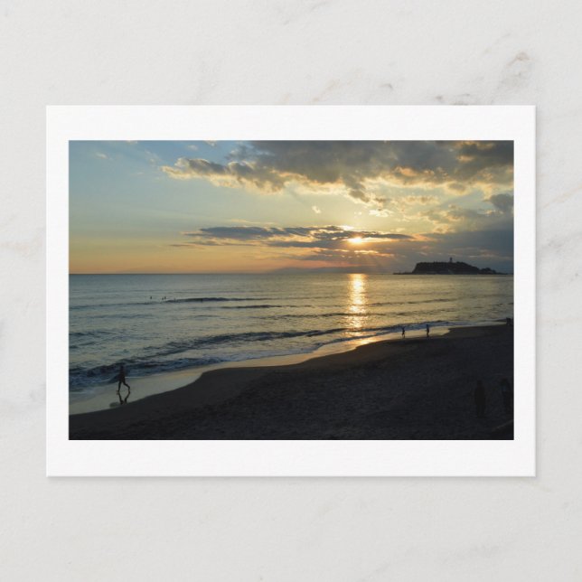 Enoshima: Japan Postkarte (Vorderseite)