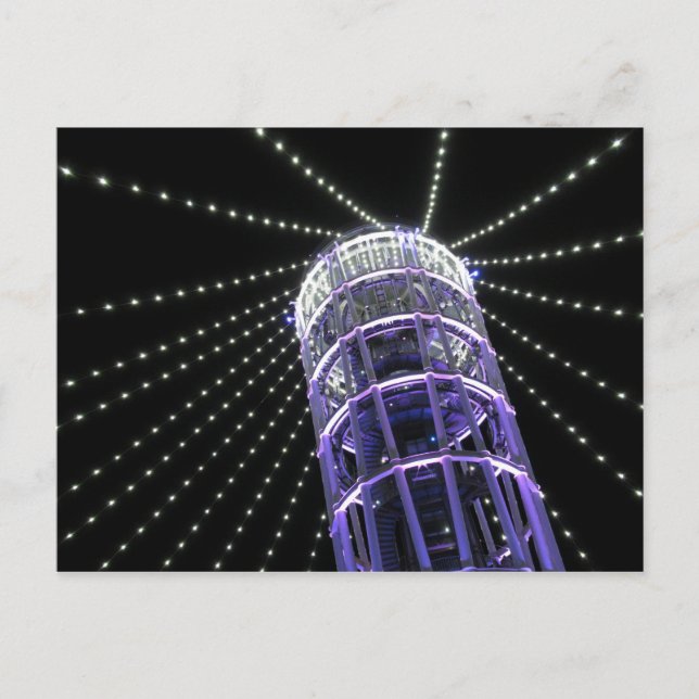 Enoshima Sea Candle: Japan Postkarte (Vorderseite)