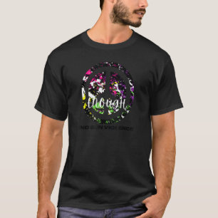 Enough End Gun Gewalt Tragen Orange Peace Sign 2 T-Shirt