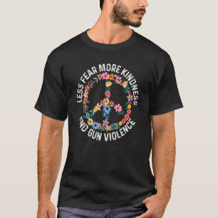 Enough End Gun Gewalt Tragen Orange Peace Sign Ant T-Shirt
