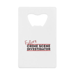 Enquêteur sur la scène du crime futur