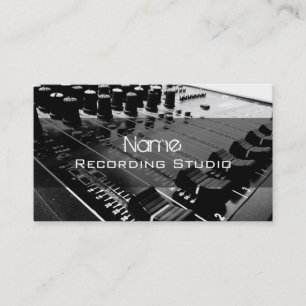 Enregistrement du Carte de visite Studio