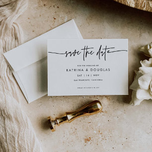 Enregistrer Au Minimum La Carte Faire-part Mariage