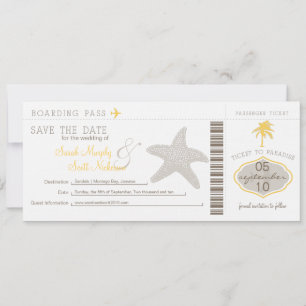 Enregistrer la carte d'embarquement de date