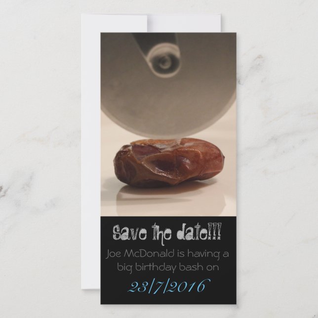 Enregistrer la carte drôle de date (Devant)