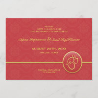 Enregistrer La Carte Plat De Style Indien Date
