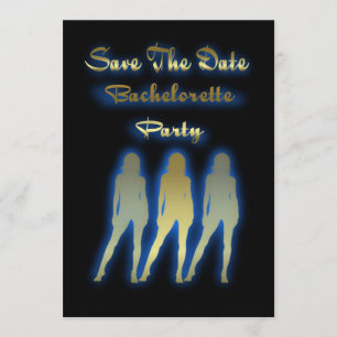 Enregistrer La Date Invitation Bachelorette Party