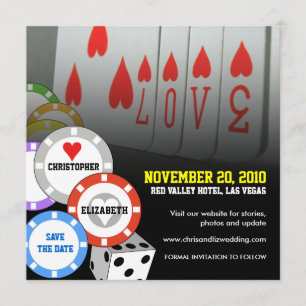 Enregistrer La Date Invitation Love Card 5