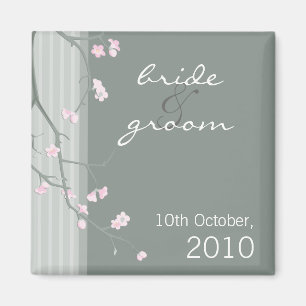 ENREGISTRER LA DATE MAGNET :: fleur de cerisier