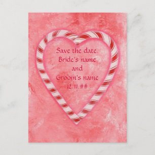Enregistrer la date mariage cartes postales, Sucre