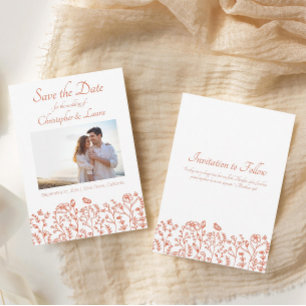 Enregistrer la date Verona Sunset Wedding Cartes