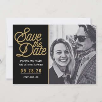 Enregistrer Le Carte photo Mariage De Script Moder