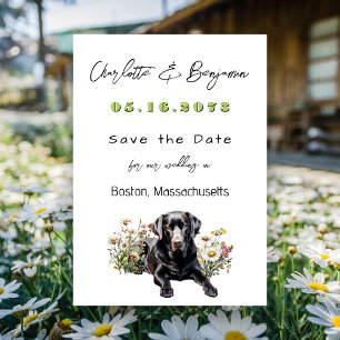 Enregistrer le Faire-part de Mariage du Black Lab 