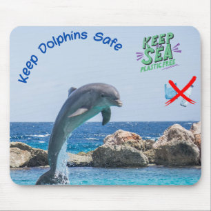 Enregistrer le tapis de souris dauphin, tapis de s