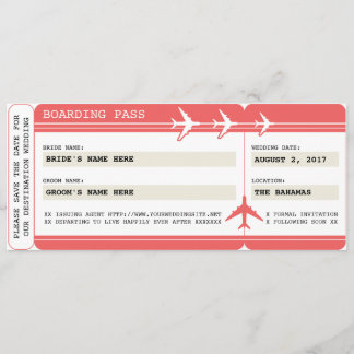 Enregistrer le ticket de carte d'embarquement