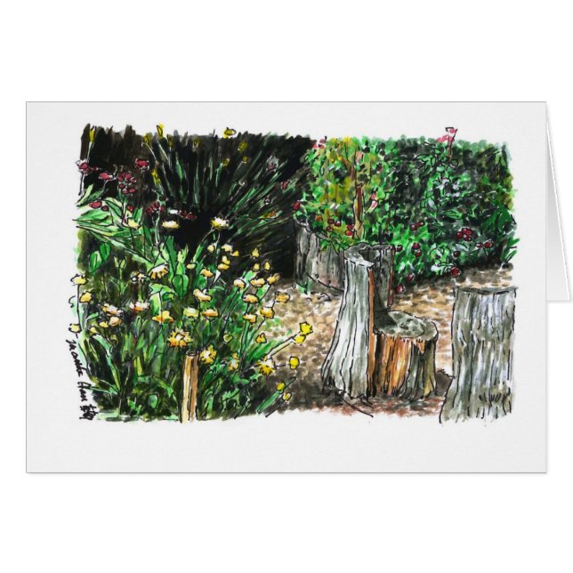 Enregistrer les sièges dans un jardin (Devant horizontal)