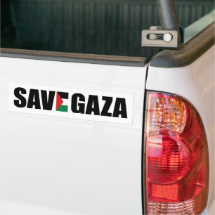 ENREGISTRER Sticker de pare-chocs GAZA