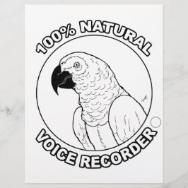 Enregistreur vocal naturel - Page de coloration.