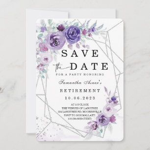 Enregistrez la date Invitation de retraite