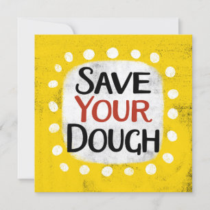 Enregistrez votre carte de voeux Dough