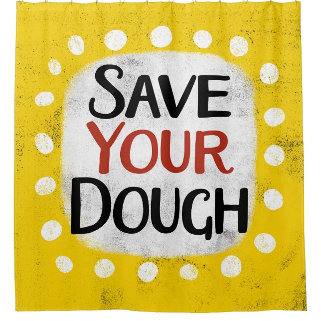 Enregistrez Votre Rideau De Douche Dough (Devant)