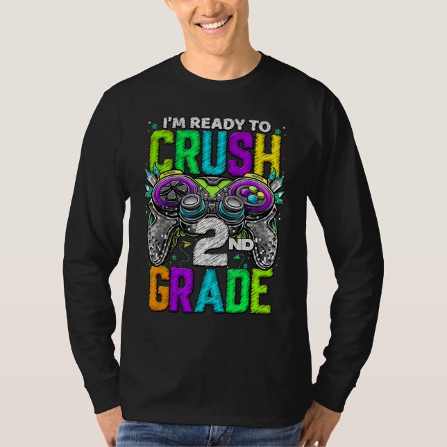 Enriegeltes Spiel der zweiten Stufe auf 2. Stufe T-Shirt (Vorderseite)