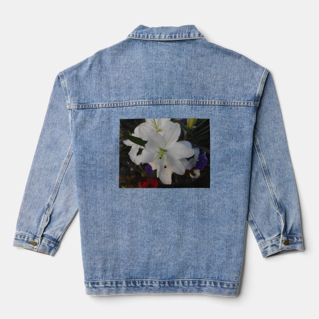 Enrilda Jeansjacke (Rückseite)