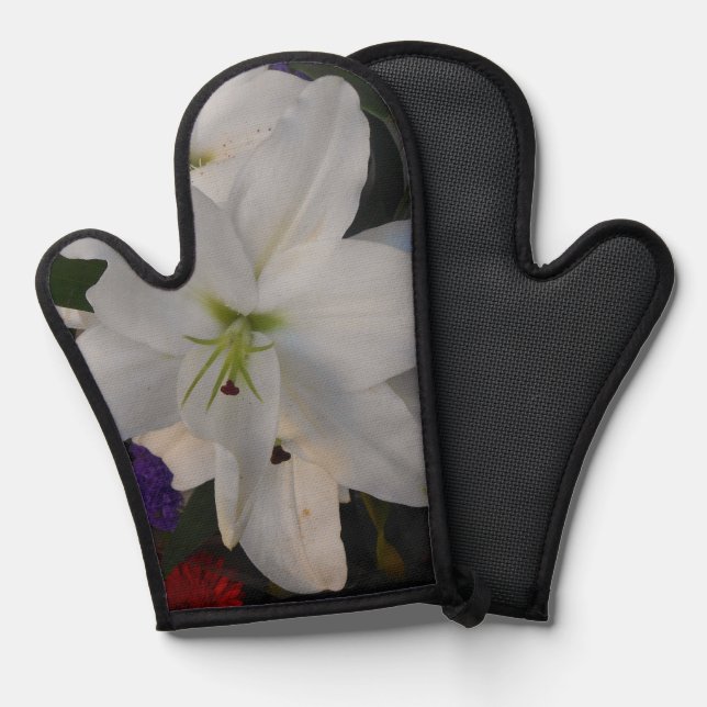 Enrilda Ofenhandschuh (Vorderseite/Rückseite)