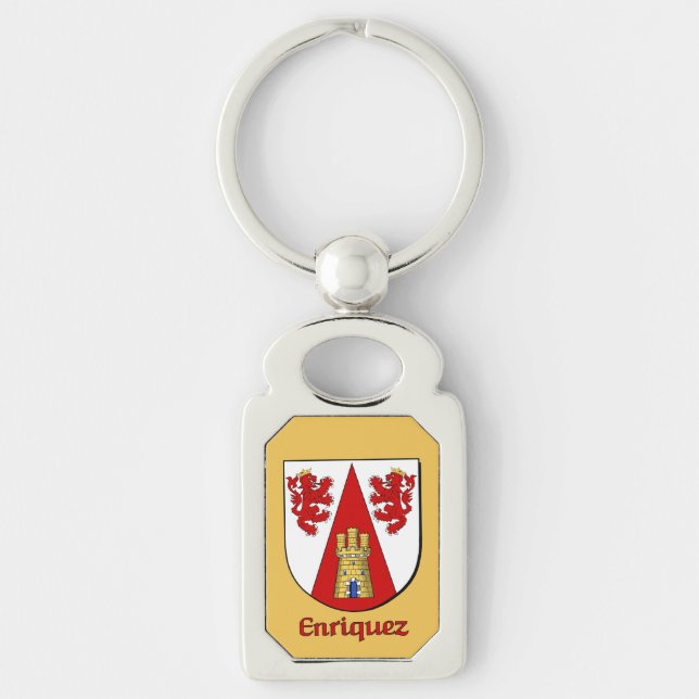 Enriquez Historischer Schild Schlüsselanhänger (Vorderseite)