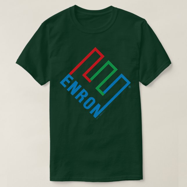 Enron Retro Vintag T-Shirt (Design vorne)