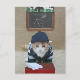 Enseignant amusant à la carte postale parent