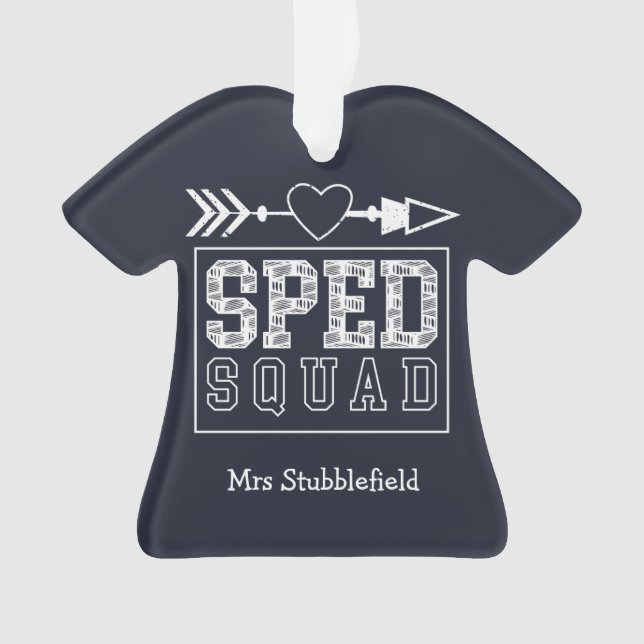 Enseignant de l'éducation spéciale SPED Squad Pers (devant)