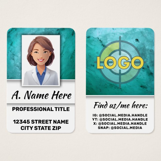 Enseignant Éducateur École District Administration (Devant & derrière)