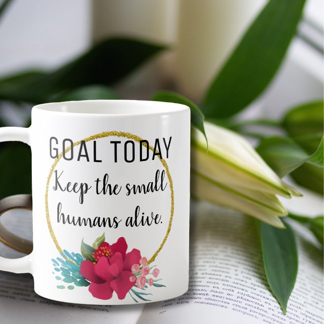 ENSEIGNANT FUNNY PETITS HUMAINS MUG (Créateur téléchargé)