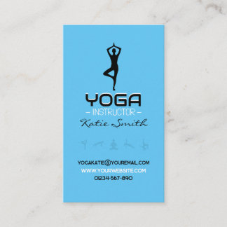Enseignants de yoga / Carte de visite instructeur